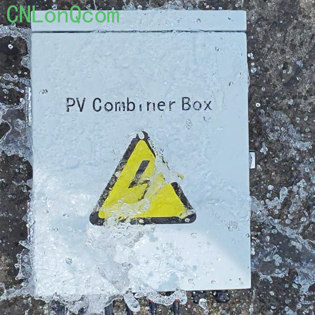 CNLonQcom LQT-500V-PV6 біріктіргіш қорабын қораптан шығару бейнесін көрсетеді