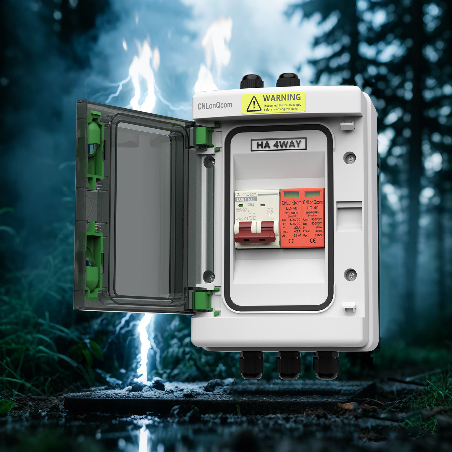 LQX-DC500V-1-1 PV комкайнер қорабы Техникалық ақ қағаз