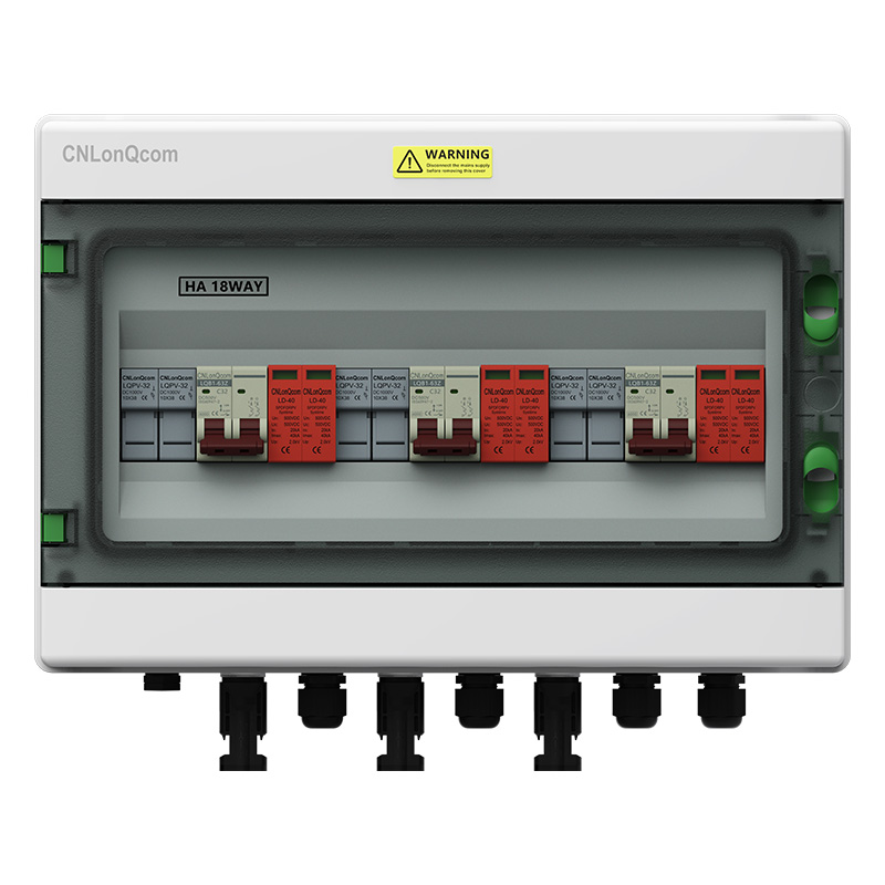 PV комбайн қорабы 3-тен 3-тен жоғары DC500V