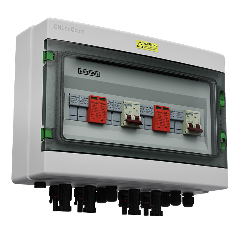 PV Комкайнер қорабы 4-те DC500V