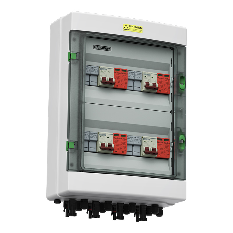 PV комбайн қорабы 4-тен 4-ке дейін DC500V